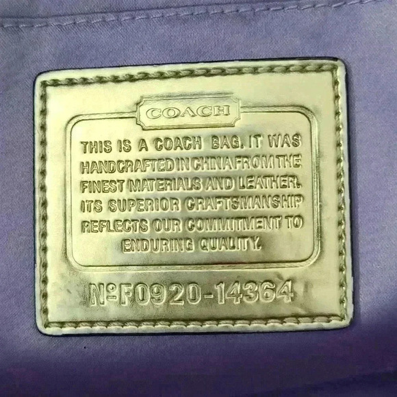 Coach purse - Picture 5 of 6